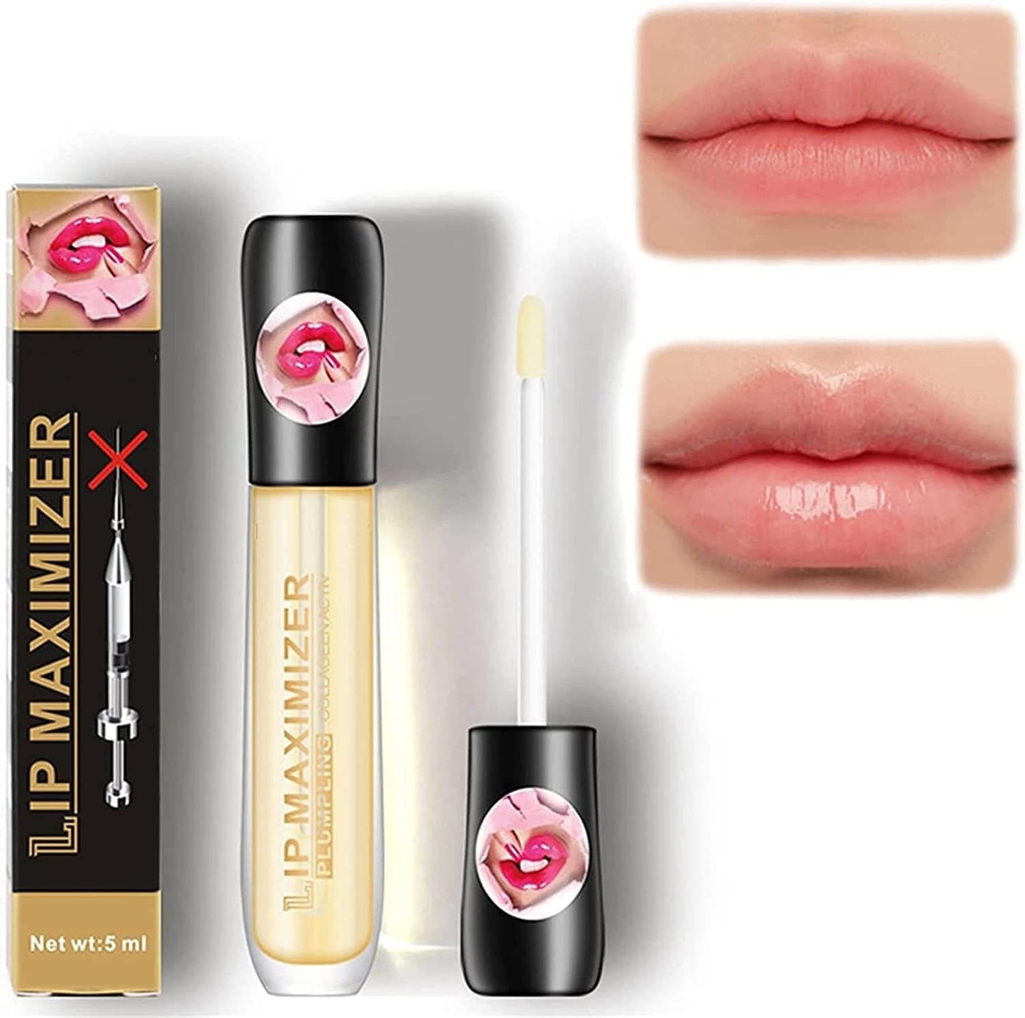 LushPout - Lèvres Instantanément Repulpées et Hydratées Qui Attirent l'Attention