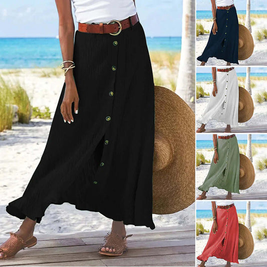 Jupe maxi – coloris Noir