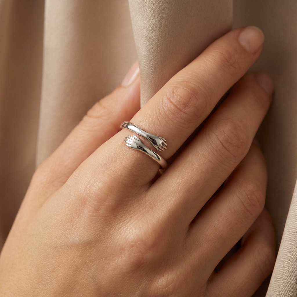 Embrara - Bague Restez Aimé et Connecté Où Que Vous Soyez