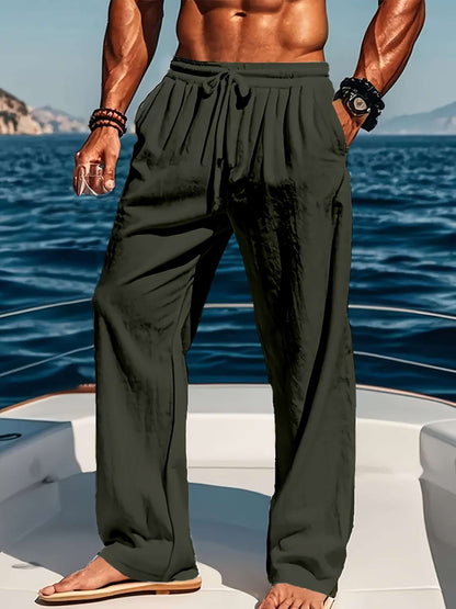 Pantalon Décontracté Ample Respirant Homme