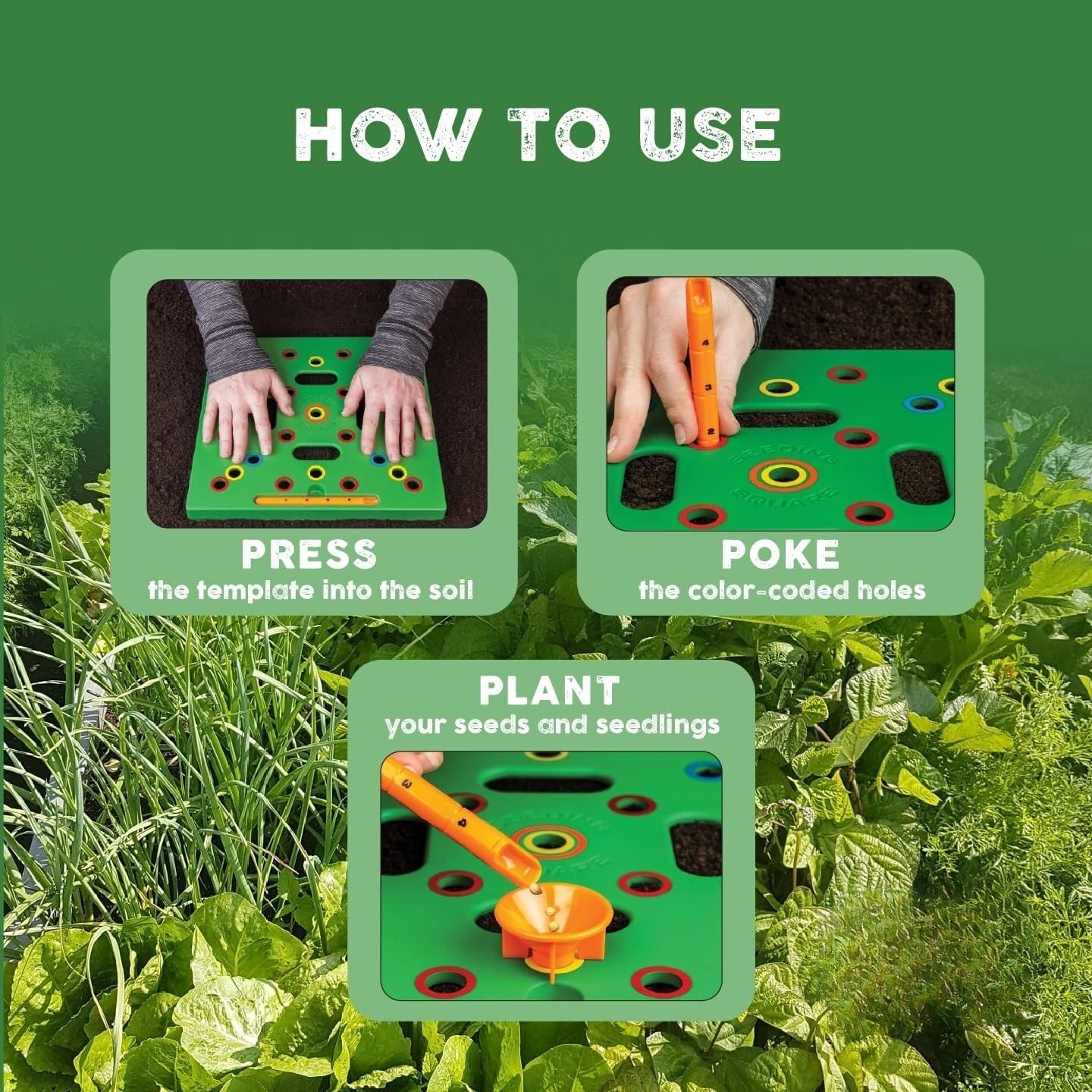 GrowSmart - Espacement idéal des graines pour des récoltes plus grandes et plus saines
