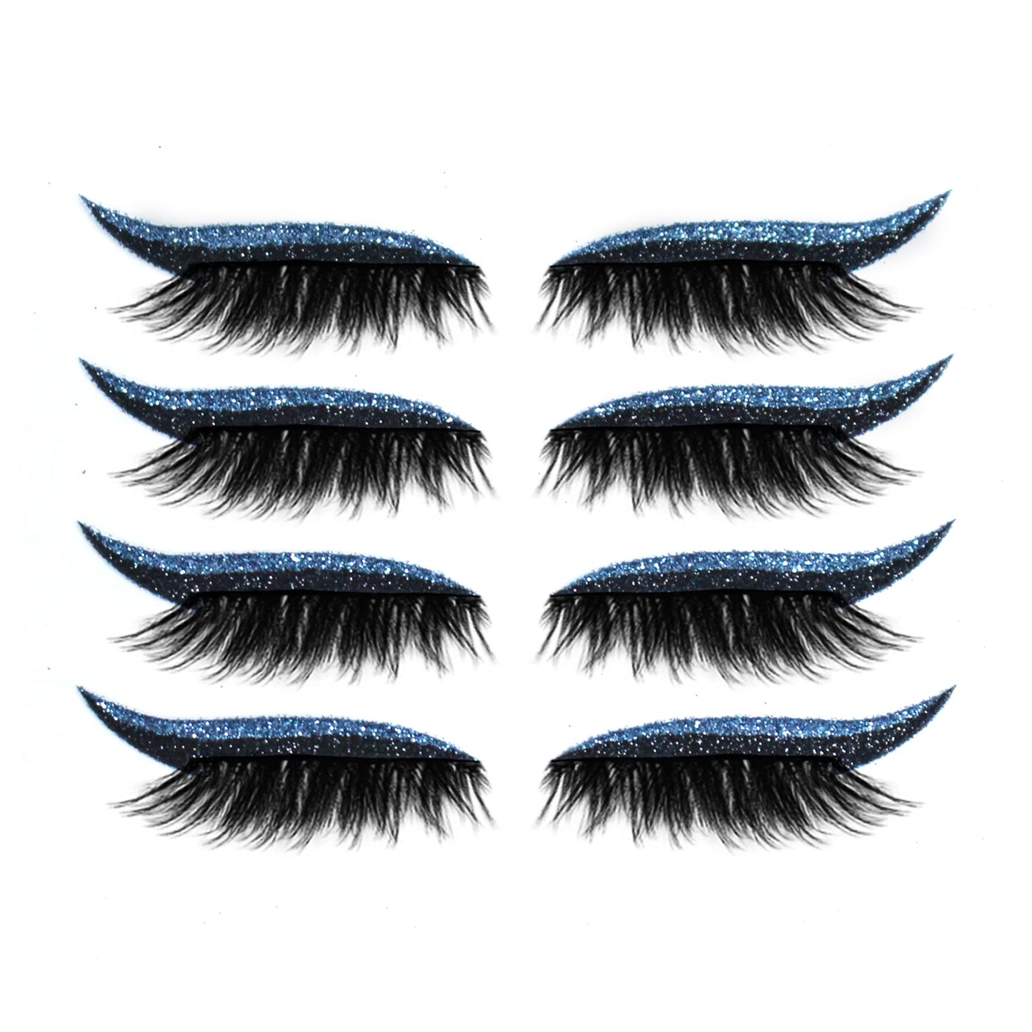GlamEase - Autocollants Eyeliner Réutilisables Œil de Chat