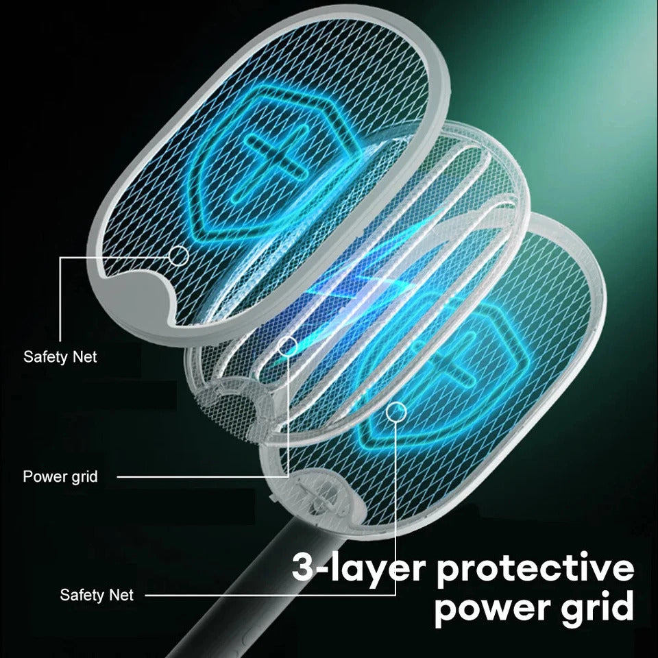 ZapGuard - Tapette à Moustiques Électrique Rechargeable