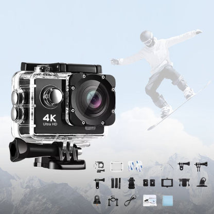 Caméra Sport 4K Ultra HD, étanche, WiFi