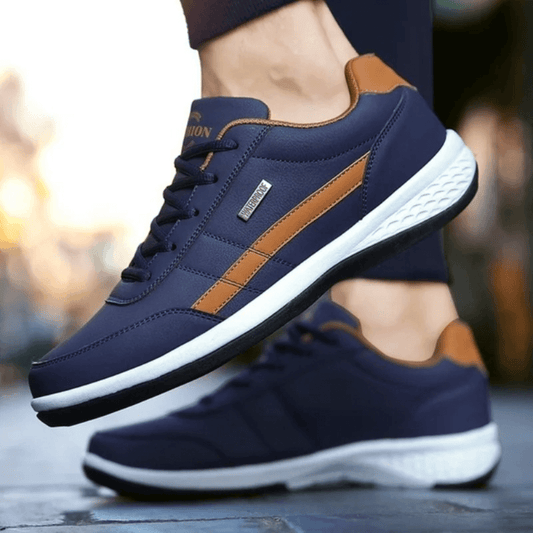 Chaussures Homme orthopédiques confort pour – coloris Bleu