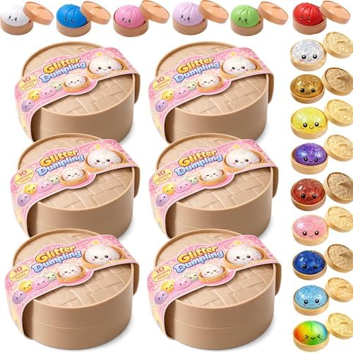 Jeeeun 2026 New Dumpling Squishy | Fun Surprise & Stress Relief for Busy Days, Random Colors (1 Packs)