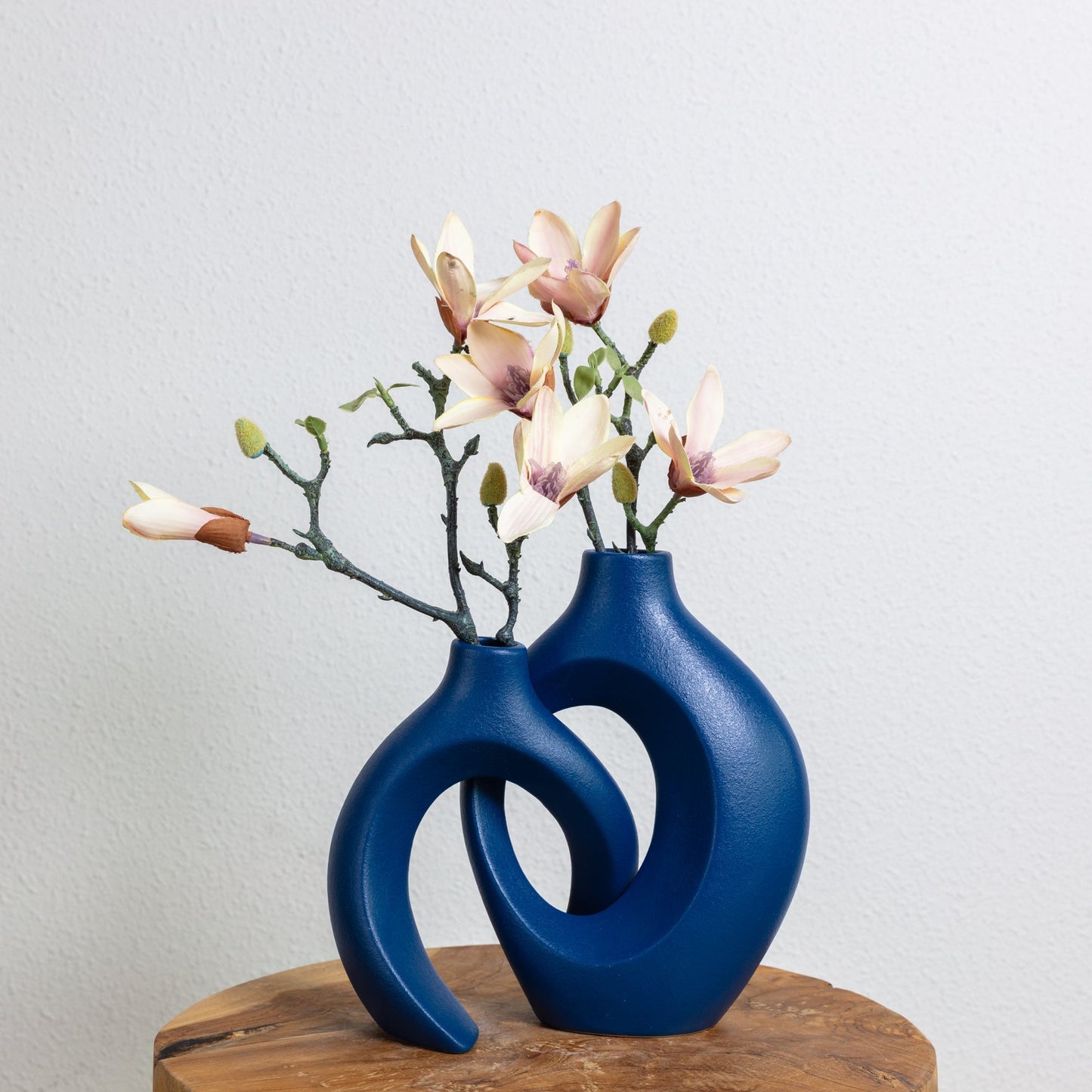 Floravault - Vase en Céramique Tissée pour Compositions Florales