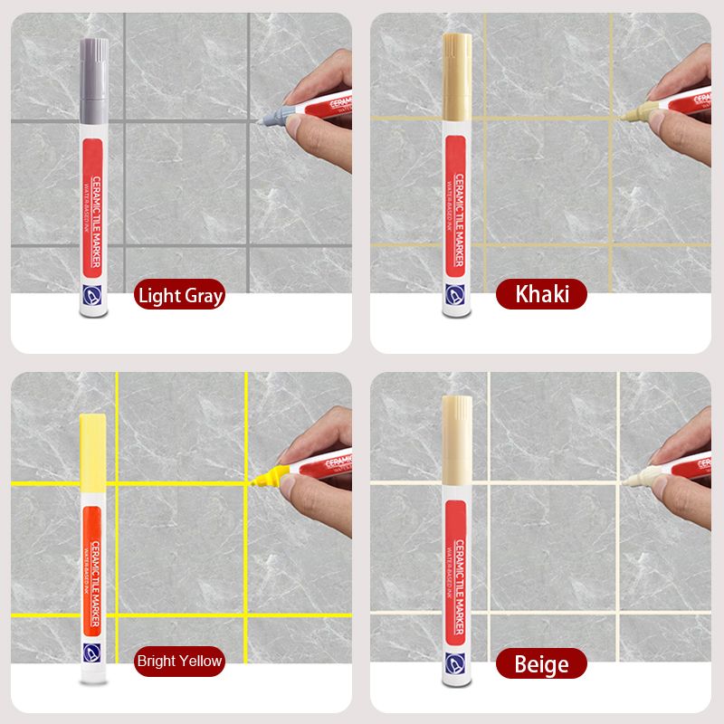 HydraShield™ - Stylo Revitalisant Carrelage Imperméable Anti-Moisissure