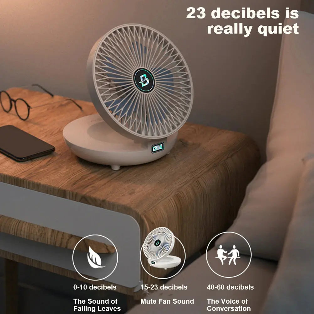 BreezeFlex - Air frais immédiat partout avec confort portable et silencieux