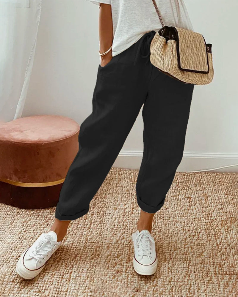BreezyGems™️ - Super Comfortable Linen Summer Pants
