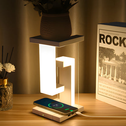 Lampe de Table Flottante Élégante avec Chargement USB et LED Puissant – photo 3