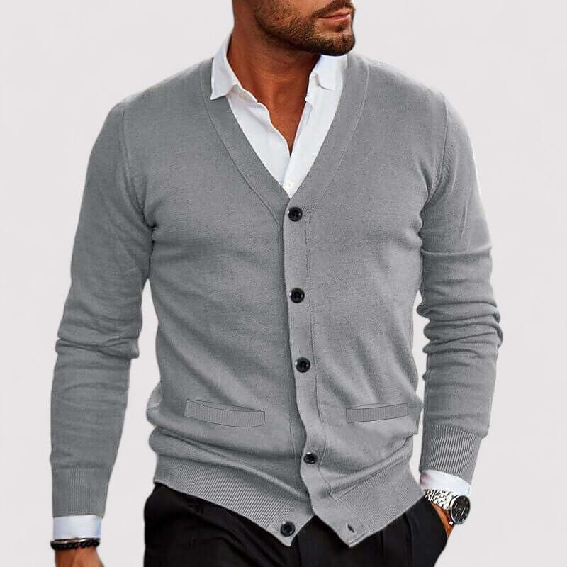 Pull en Maille Homme – Bordeaux