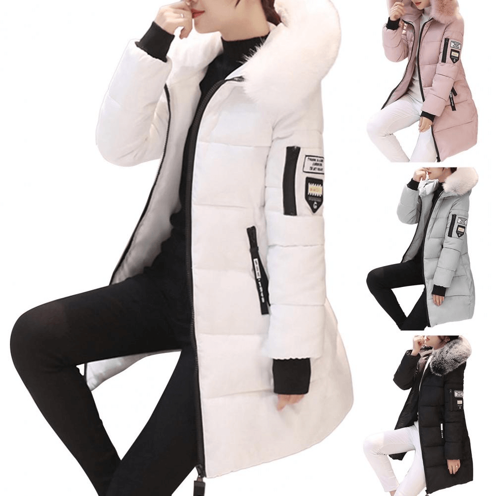 Manteau Coupe-Vent Femme – Blanc