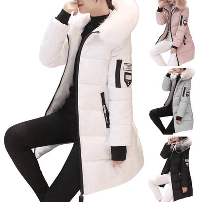 Manteau Coupe-Vent Femme – Blanc