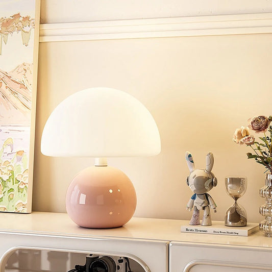 Lampe de Chevet Élégante en Verre