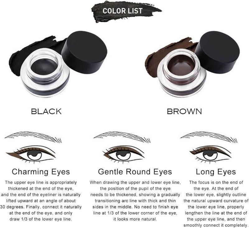 LashLine™ - Outil Eyeliner Applicateur Incurvé Longue Tenue