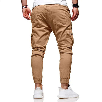 Jogging Décontracté Homme, multi-poches – Kaki