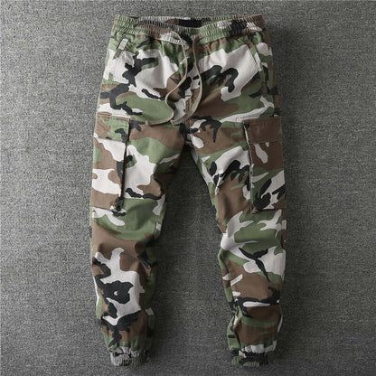Pantalon Homme, multi-poches – Kaki