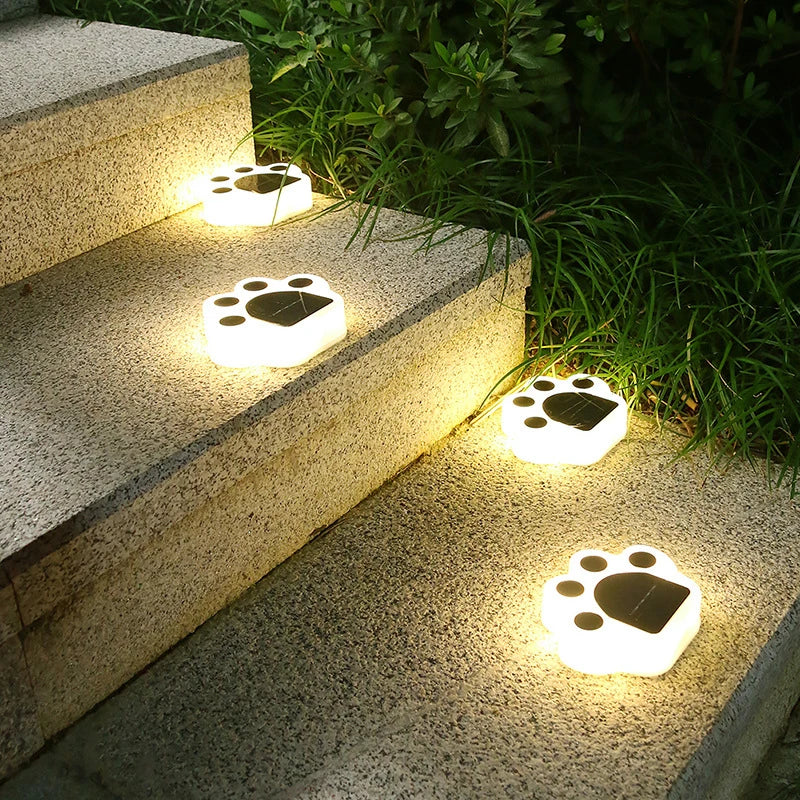 LumiPaw - Illumination Facile de Jardin Toute la Nuit Sans Câblage