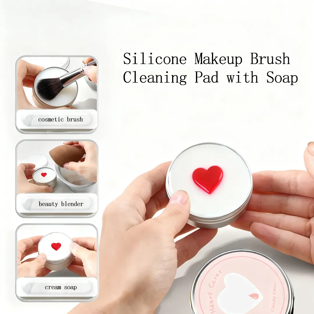 GleamPro - Nettoie en Profondeur les Pinceaux de Maquillage en Quelques Secondes