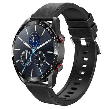 Montre Connectée Sport Élégante – coloris Noir – Pasek skórzany