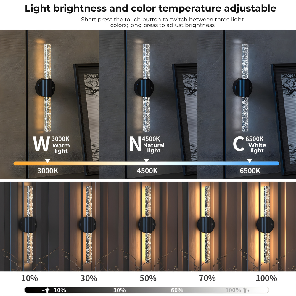 LumaGlide - Élevez instantanément l'atmosphère de votre pièce avec un éclairage d'ambiance idéal