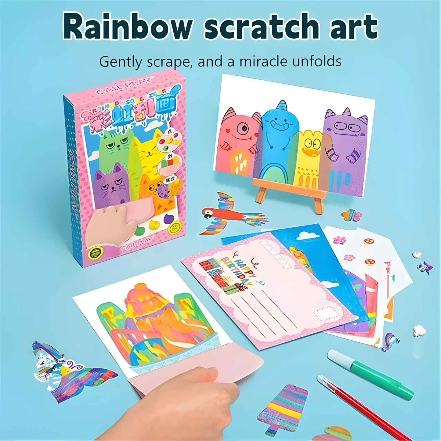 CreativeSprout - Plaisir artistique sans dégâts qui renforce la confiance des enfants