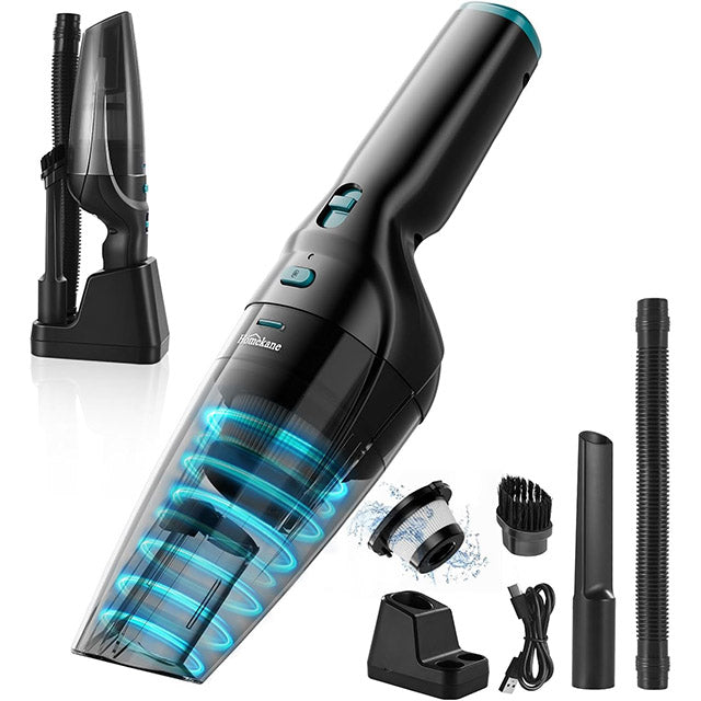 Aspirateur Portable Sans Fil Élégant avec Dock de Recharge