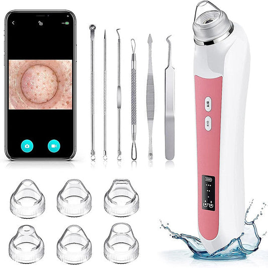 Aspirateur de Peau avec Caméra - Nettoyant Pores Profond