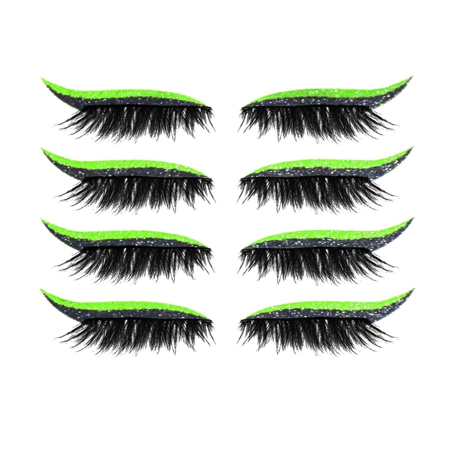 GlamEase - Autocollants Eyeliner Réutilisables Œil de Chat