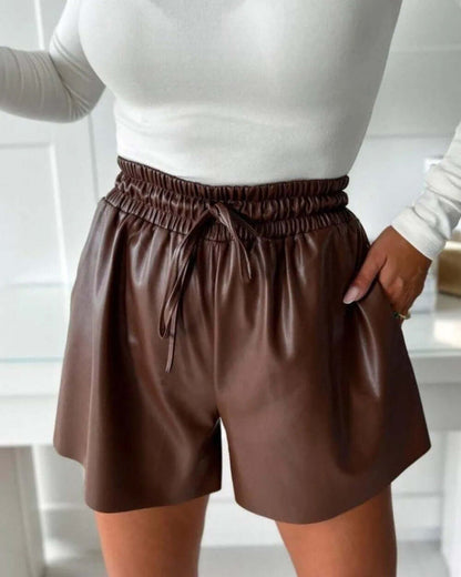 Short Décontracté Femme – Noir
