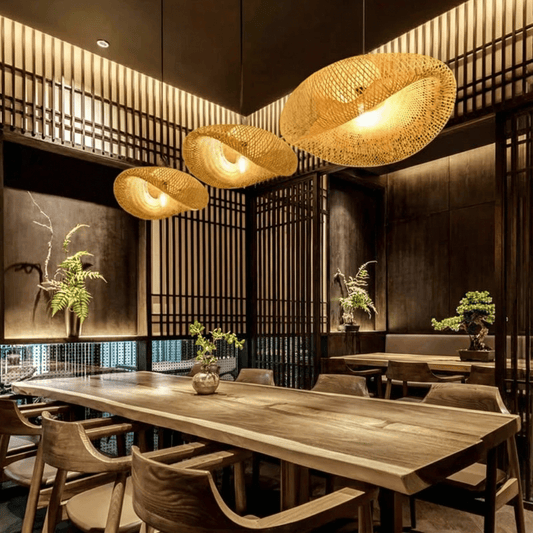 LumiBamboo - Créez Instantanément une Lueur Chaude et Naturelle pour Adoucir Votre Espace