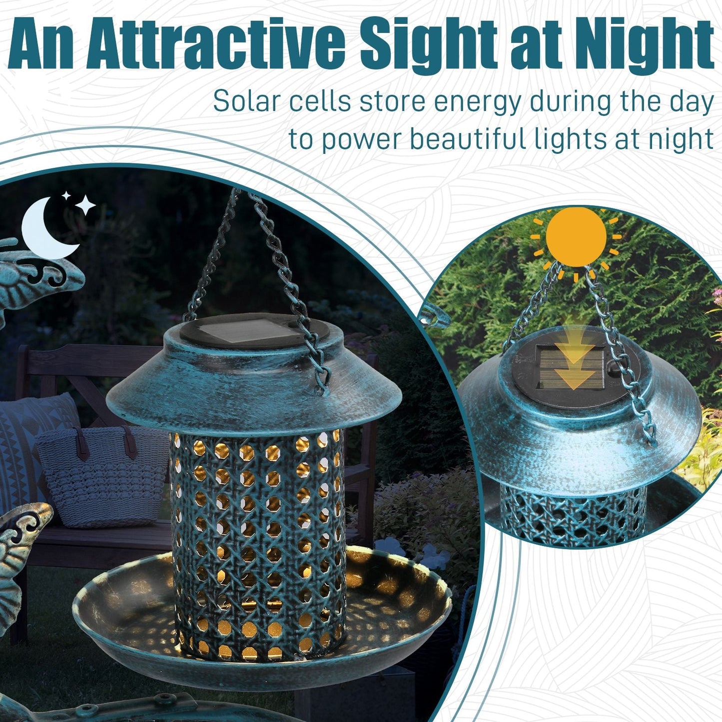 LumiNest - Transformez votre jardin en un havre nocturne enchanteur