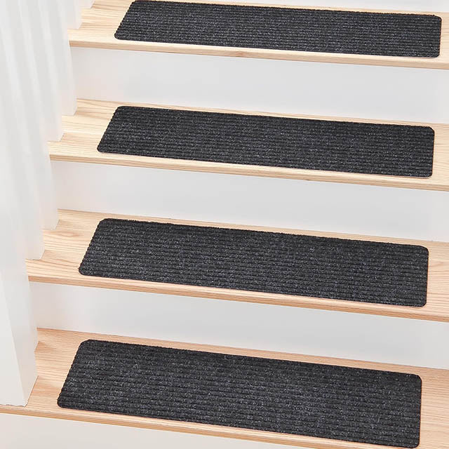 Tapis d'Escalier Anti-Glissants Auto-Agrippants - Set de 15