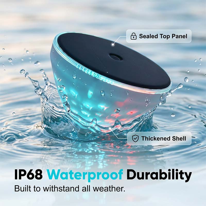 AquaGlow - Lumière Solaire Pour Piscine Qui Brille Toute La Nuit