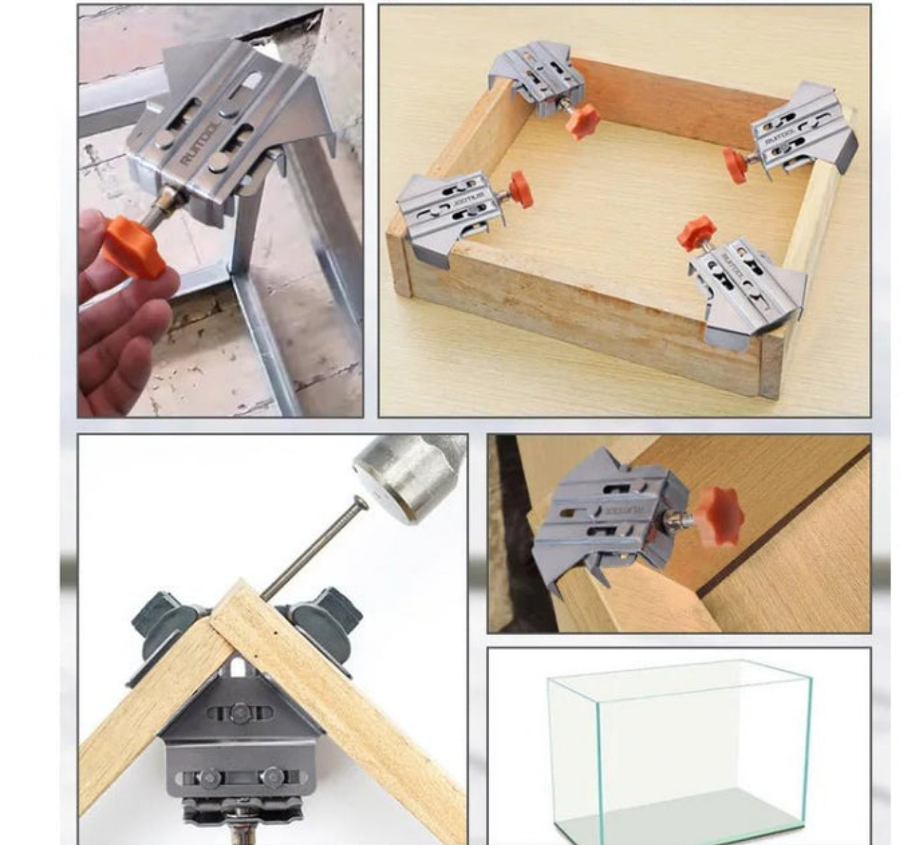 CoinClamps™ - Pinces d'Angle 90° en Acier Inoxydable