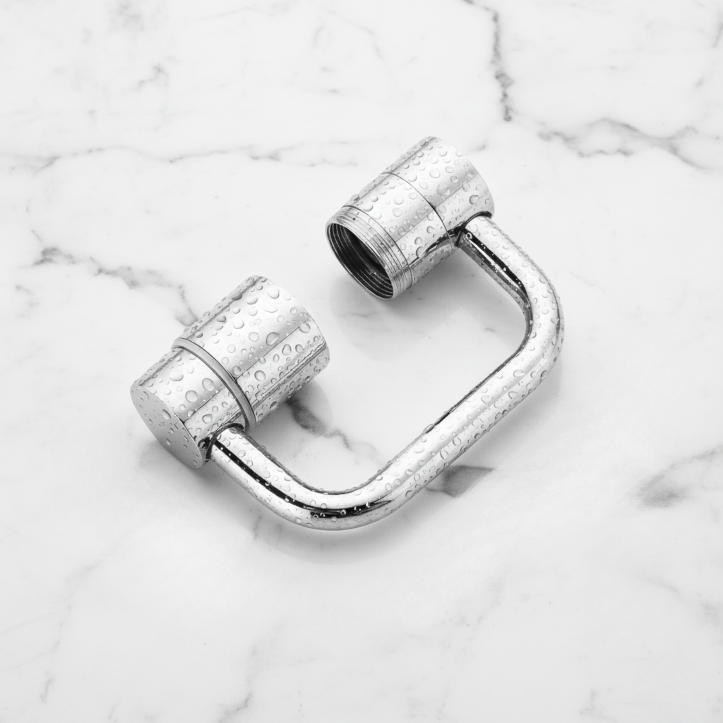 FlowMaster - Gérez l'eau de votre évier avec une rotation splash-free à 1080°