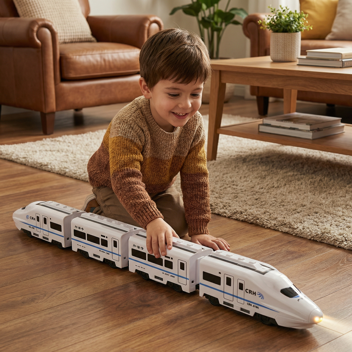 TrainTrekker - Train à Tirer Éducatif pour Tout-Petits
