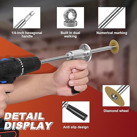 PipeMaster Pro - Découpes Précises et Faciles à Réaliser à l'Intérieur des Tuyaux Robustes