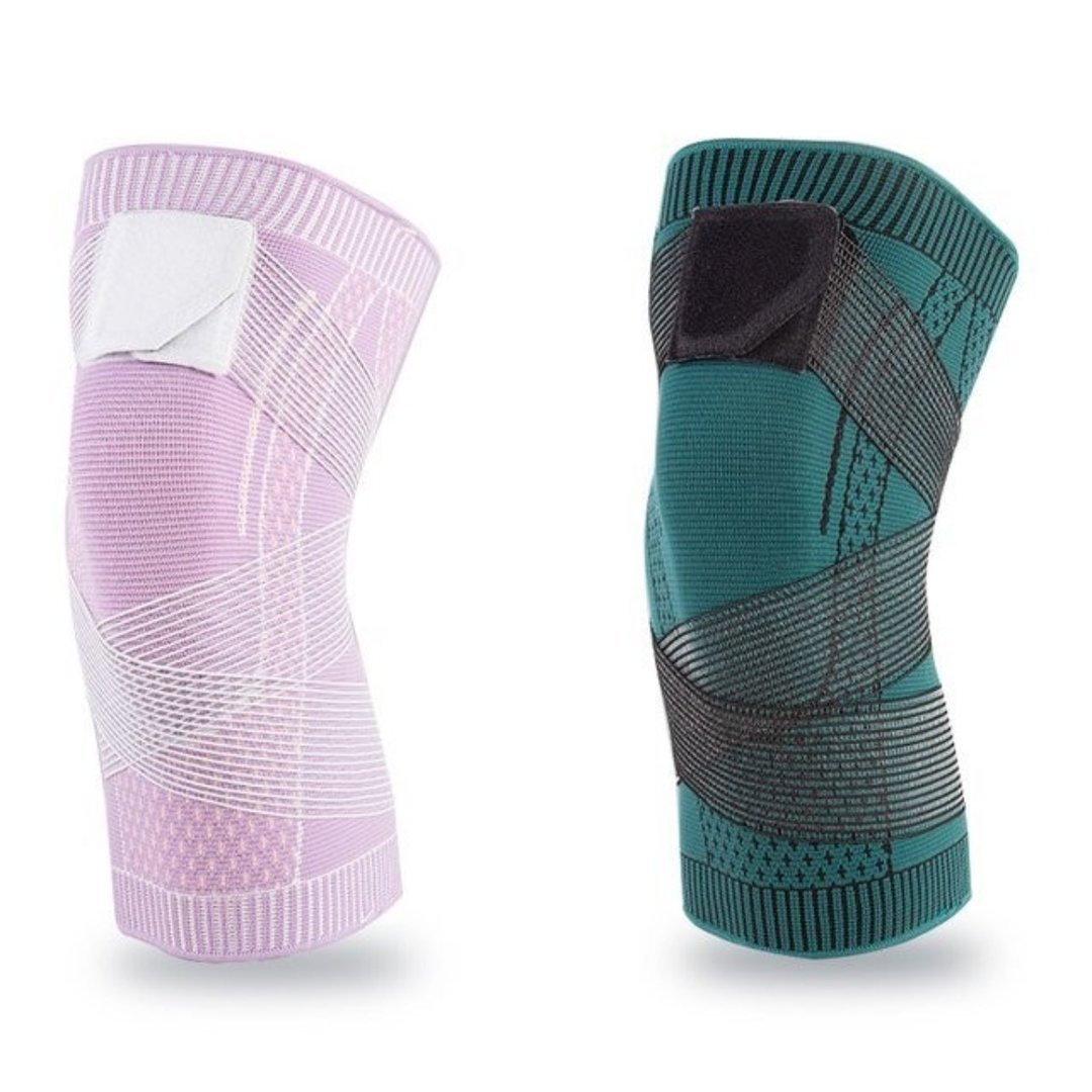 Housse Genouillère Sport Tissu 3D Soutien Actif Respirant