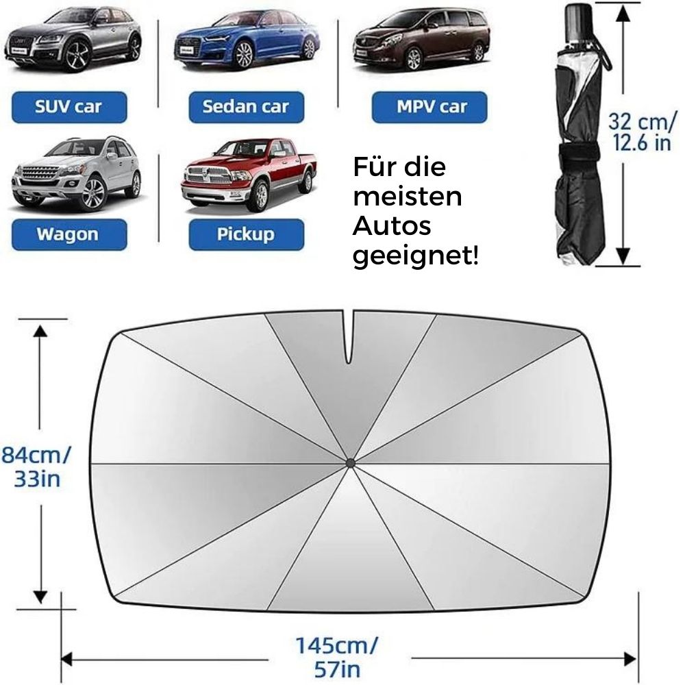 CarGuard™ — Protège et maintient l'intérieur de votre voiture au frais (fabriqué en Allemagne)