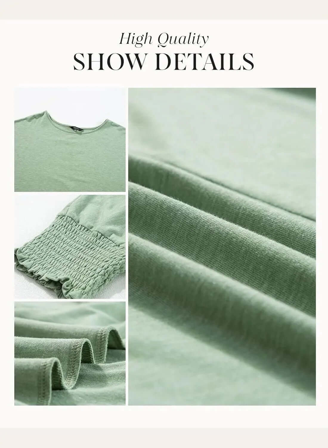 Haut Côtelé en Maille Femme – Vert