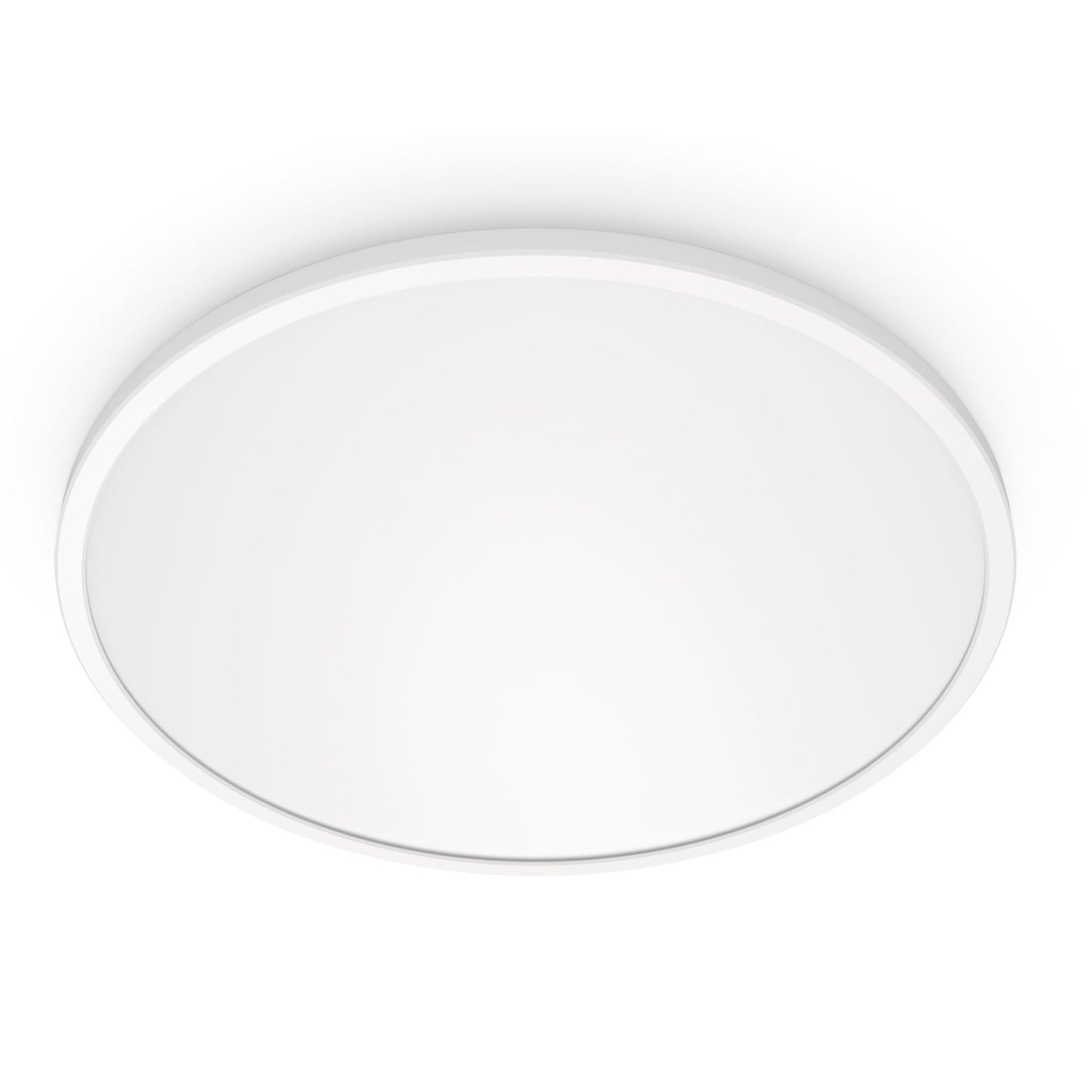 Plafonnier LED WiZ SuperSlim CCT Ø29cm blanc
