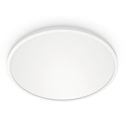 Plafonnier LED Wiz Superslim CCT O29cm Blanc