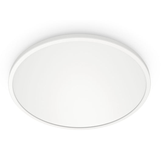 Plafonnier LED WiZ SuperSlim CCT Ø29cm blanc