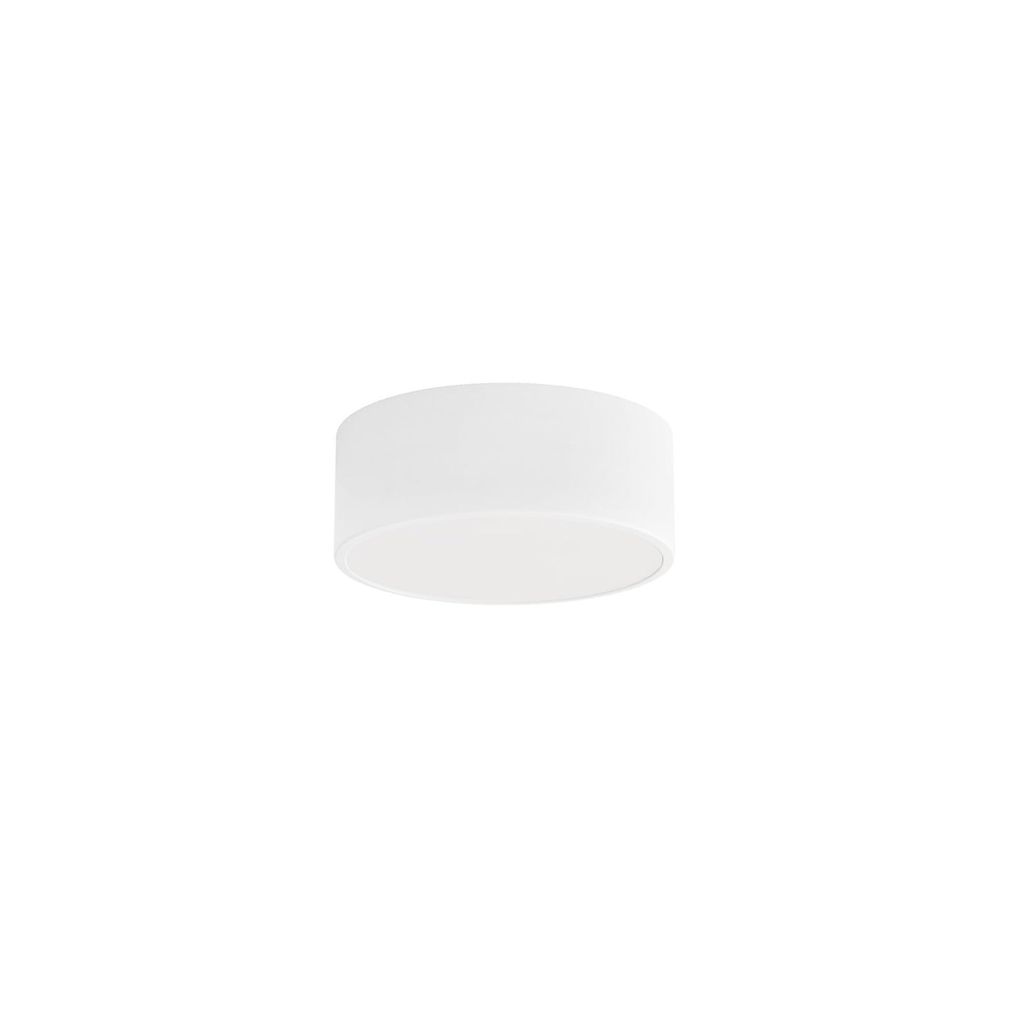 Plafonnier Cleo, Ø 20 cm, IP20, blanc, métal, E27