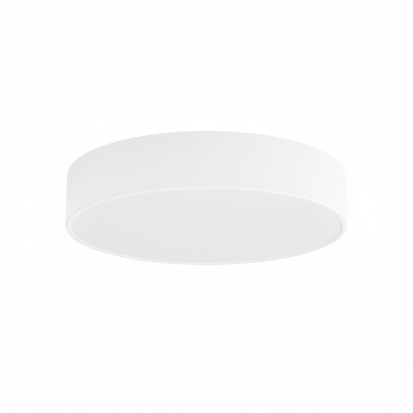 Plafonnier Cleo, Ø 40 cm, IP20, blanc, métal, E27
