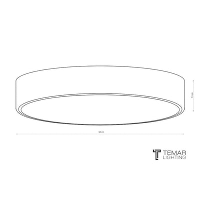 Plafonnier Cleo 300 Ø 30 Cm Cuivre – photo 3