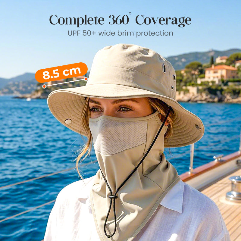 SunGuardPro - Protection Solaire Totale Sans Transpiration ni Coups de Soleil
