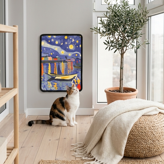 ClawGuard - Protégez les meubles avec un grattoir mural peu encombrant